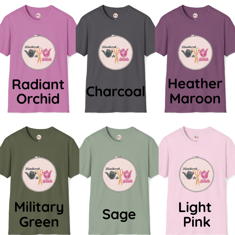 Handicraft & Stitch The Podcast | The Official T-Shirt